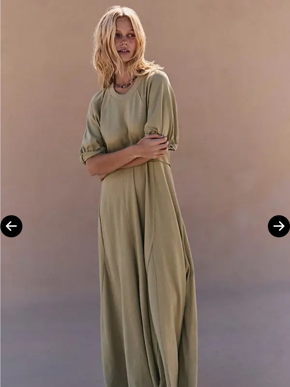 Free People Brentwood Maxi Dress,M - Picture 3 of 10